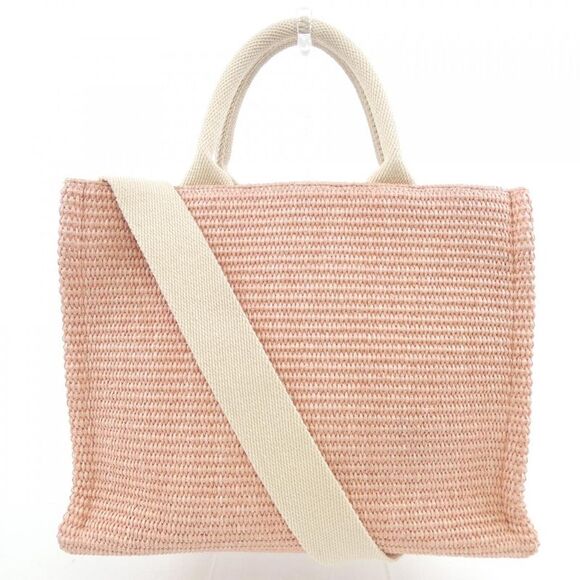 Marni EAST-WEST Tote Bag Cotton Nylon Tote Bag - Picture 3 of 6